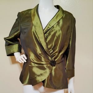 Alex Evenings olive green jacket